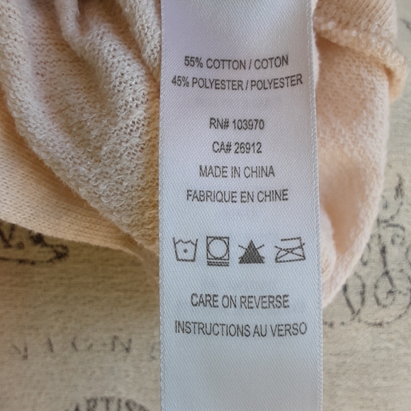 Obey Propaganda Long Sleeve Top with Cut-out Detail in Back. - Picture 8 of 9